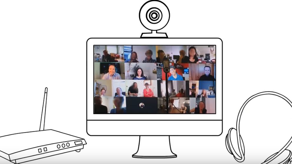 Onlinekurse Videokonferenz