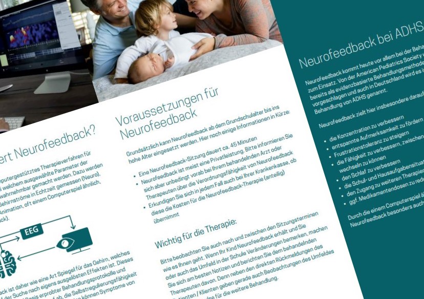 Neurofeedback Patienteninformation von der BEE Medic GmbH