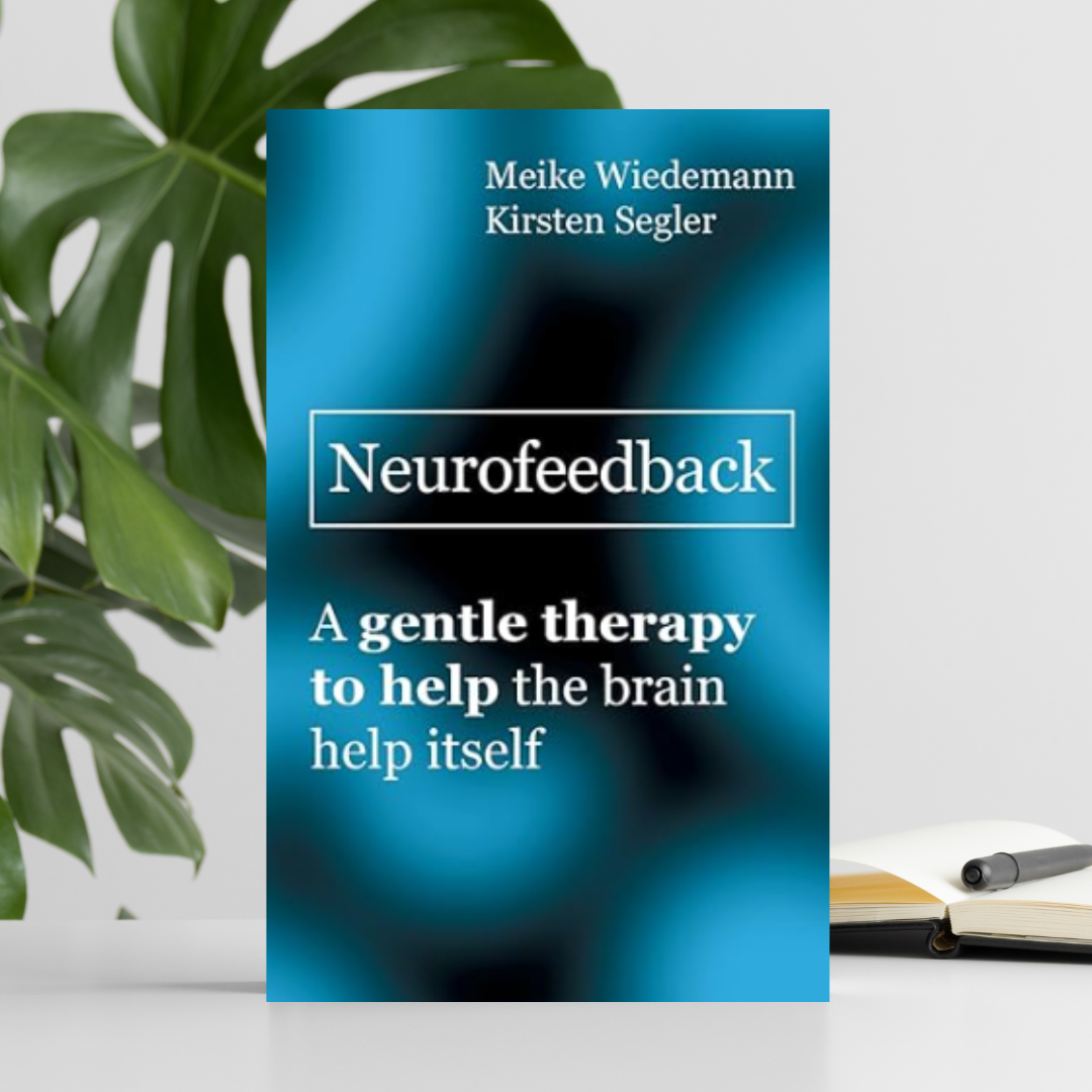 Book in front of a plant