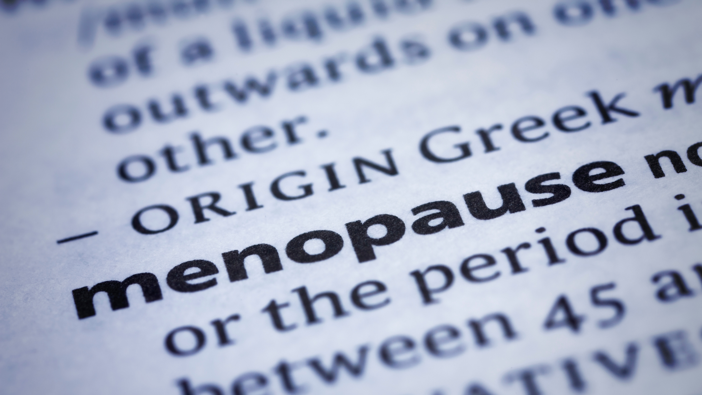 Menopause 